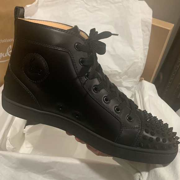 Louboutin Spikes Flat Calf - Picture 5 of 12